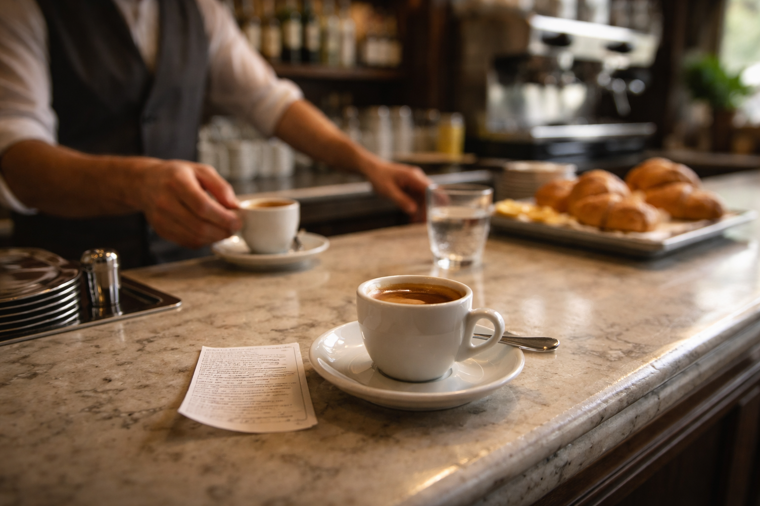 Al banco: Sådan fungerer italiensk kaffekultur - og hvad du bestiller