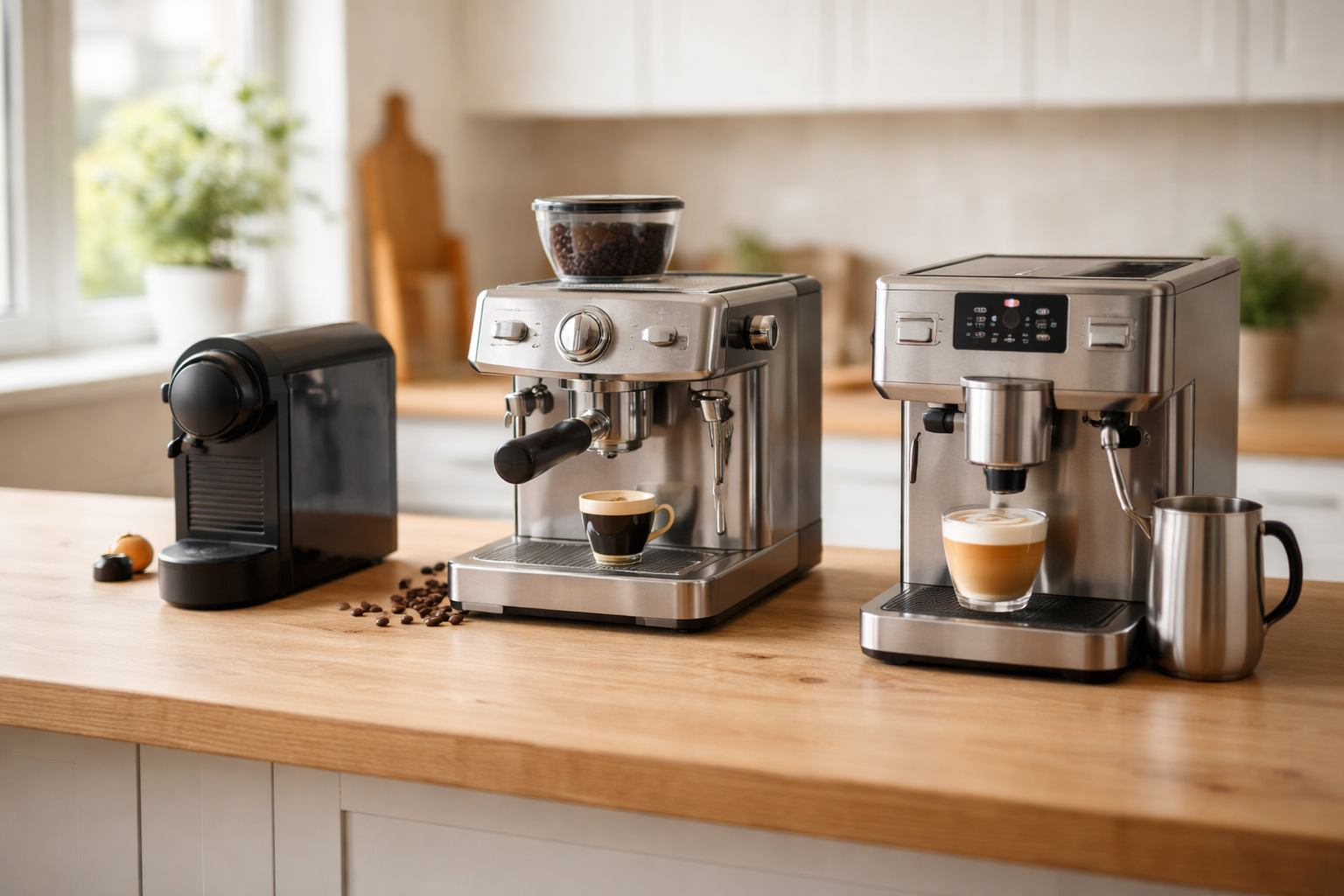 Bedste espressomaskine 2026: find den rigtige til dit niveau og budget