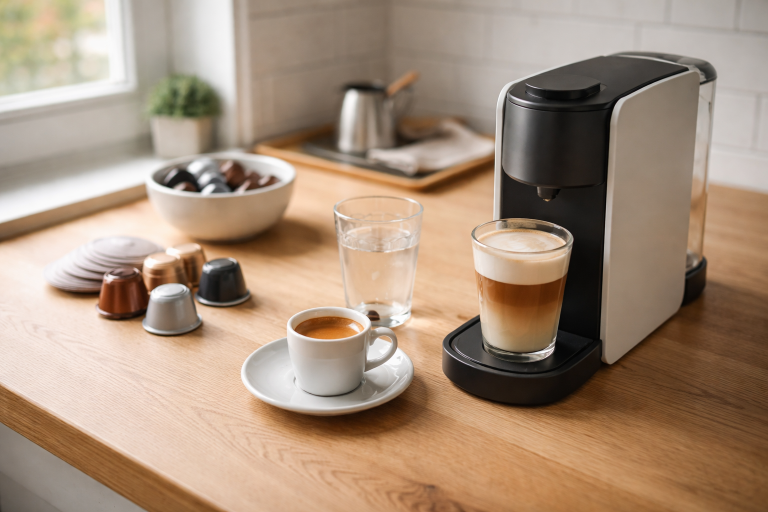 Bedste kapselkaffemaskine 2026: guide til Nespresso, Dolce Gusto m.fl.