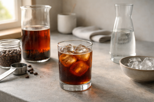 Cold brew kaffe: komplet guide til koldbryg, ratio, tid og opbevaring