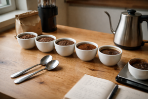 Cupping (kaffesmagning): Trin-for-trin guide til at smage kaffe som en pro