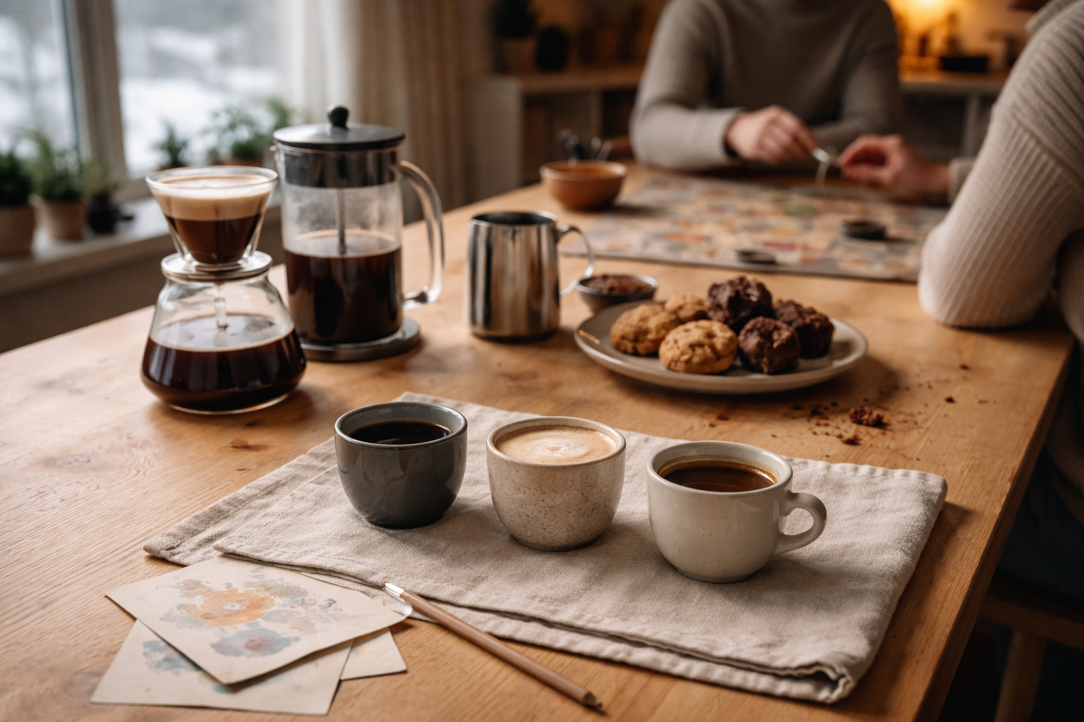 Kaffeaktiviteter i vinterferien: Hygge, hjemmebryg, natur og cafépauser
