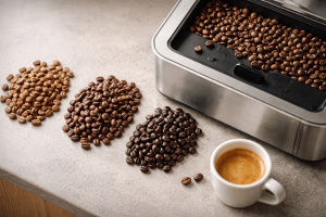 Kaffebønner til din fuldautomatiske espressomaskine: Ristning, olie og smag