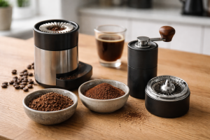 Koniske vs. flade kværnknive: Hvad er bedst til espresso og filter?
