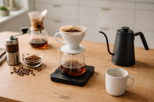 Pour over kaffe: Sådan brygger du perfekt håndbryg med opskrift, udstyr og teknik