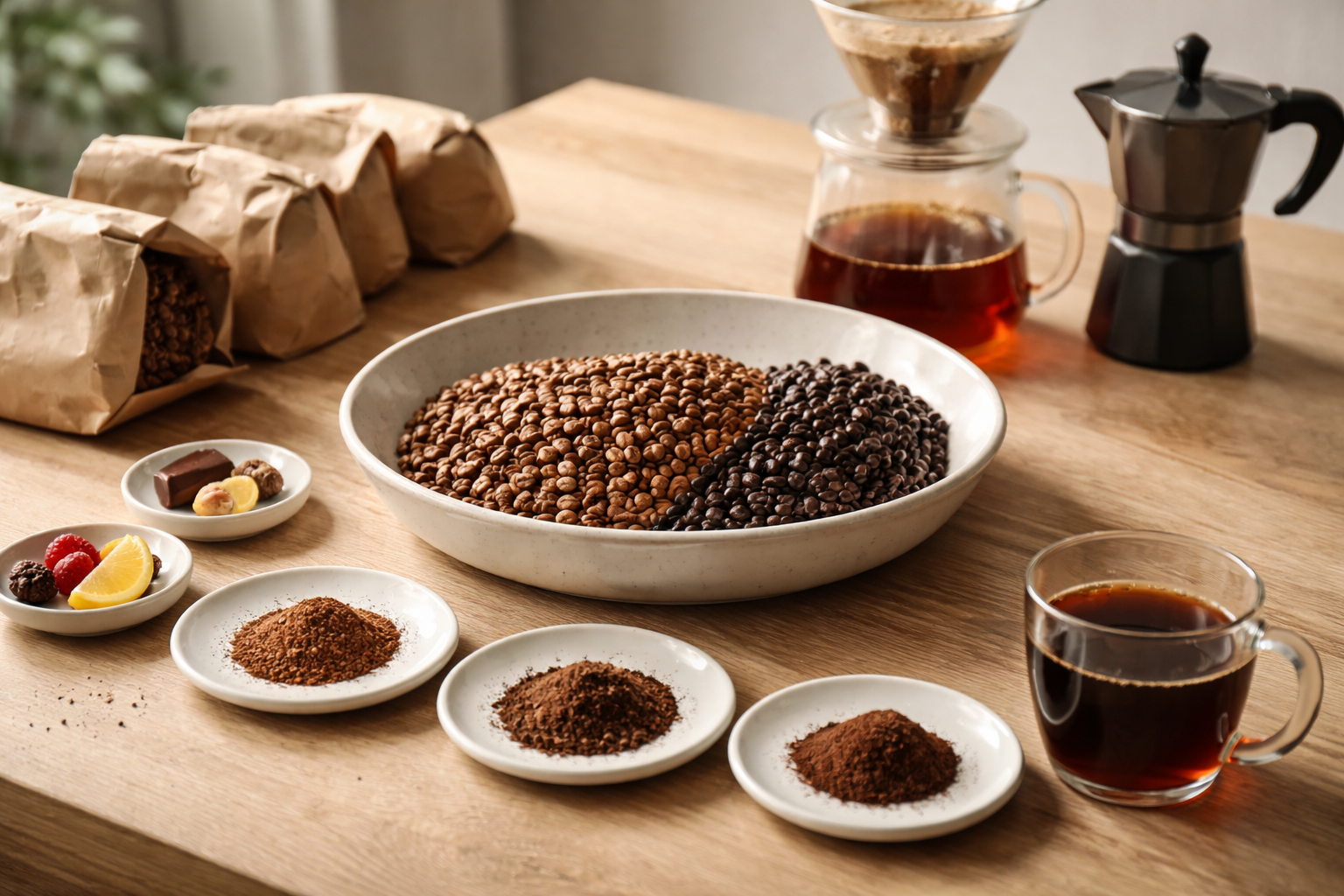 Sådan vælger du den bedste kaffe: smag, ristning, oprindelse og bryggemetode