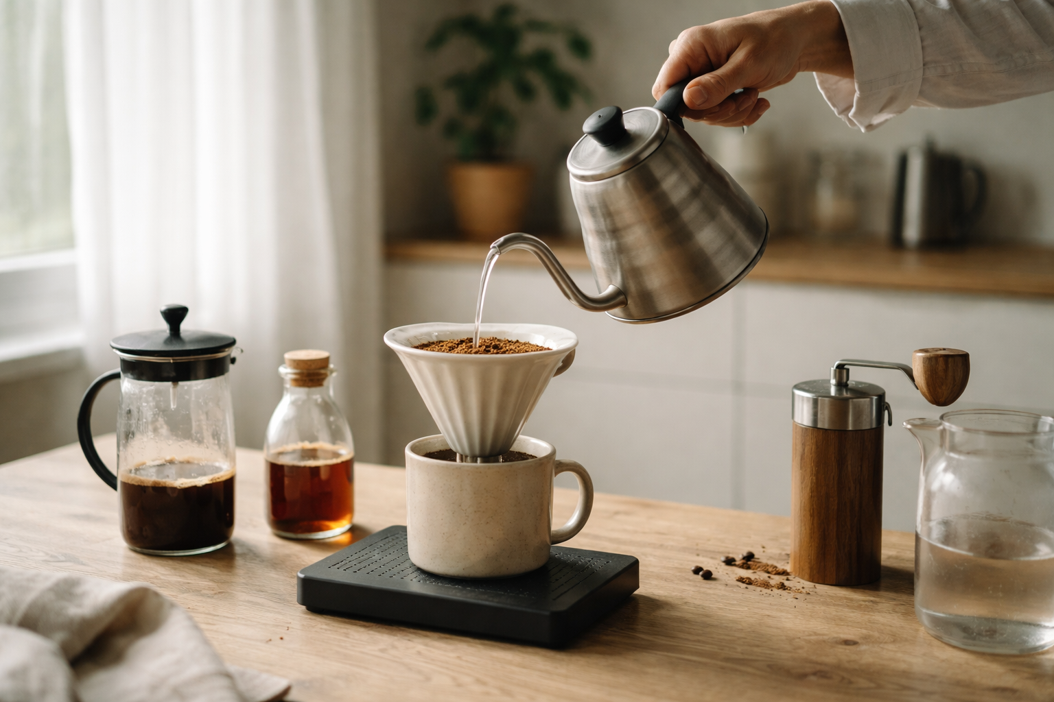 Slow coffee: Hvad betyder det, og hvilke bryggemetoder hører til?