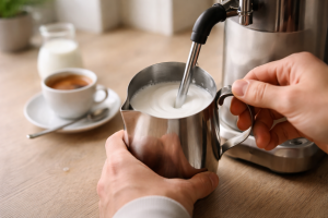 Steamet mælk: Teknik, temperatur og fejl du skal undgå