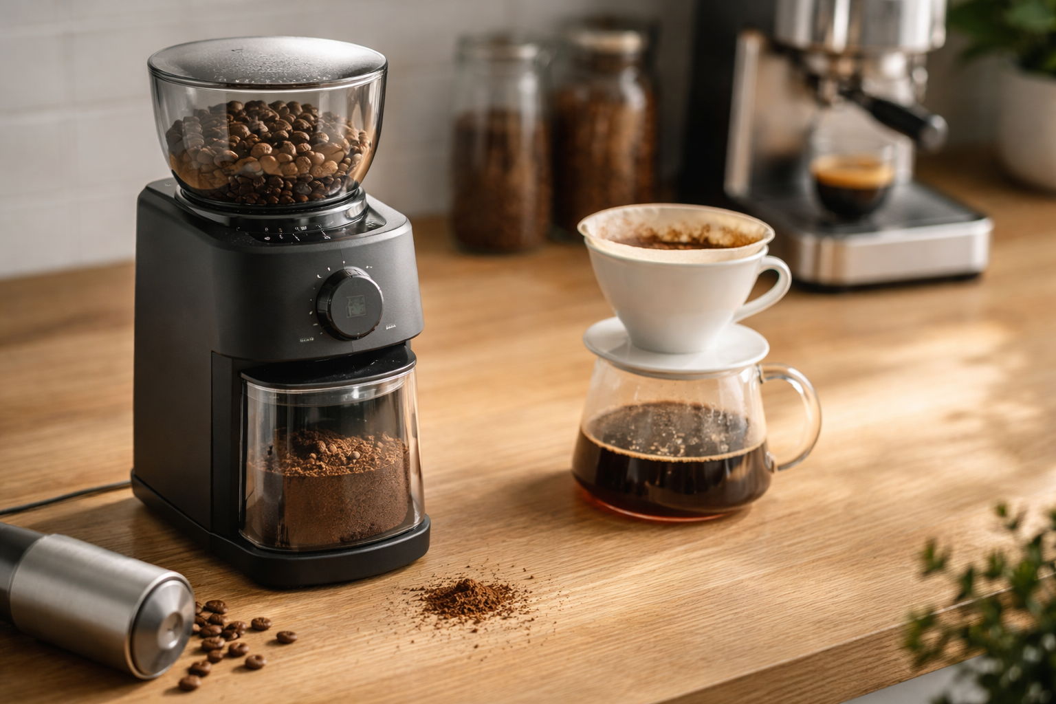 Bedste kaffekværn 2026: vælg rigtigt til espresso, filter og hybridbrug