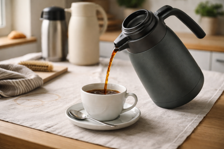 Bedste termokande til kaffe (2026): sådan vælger du rigtigt til varme, hældning og rengøring
